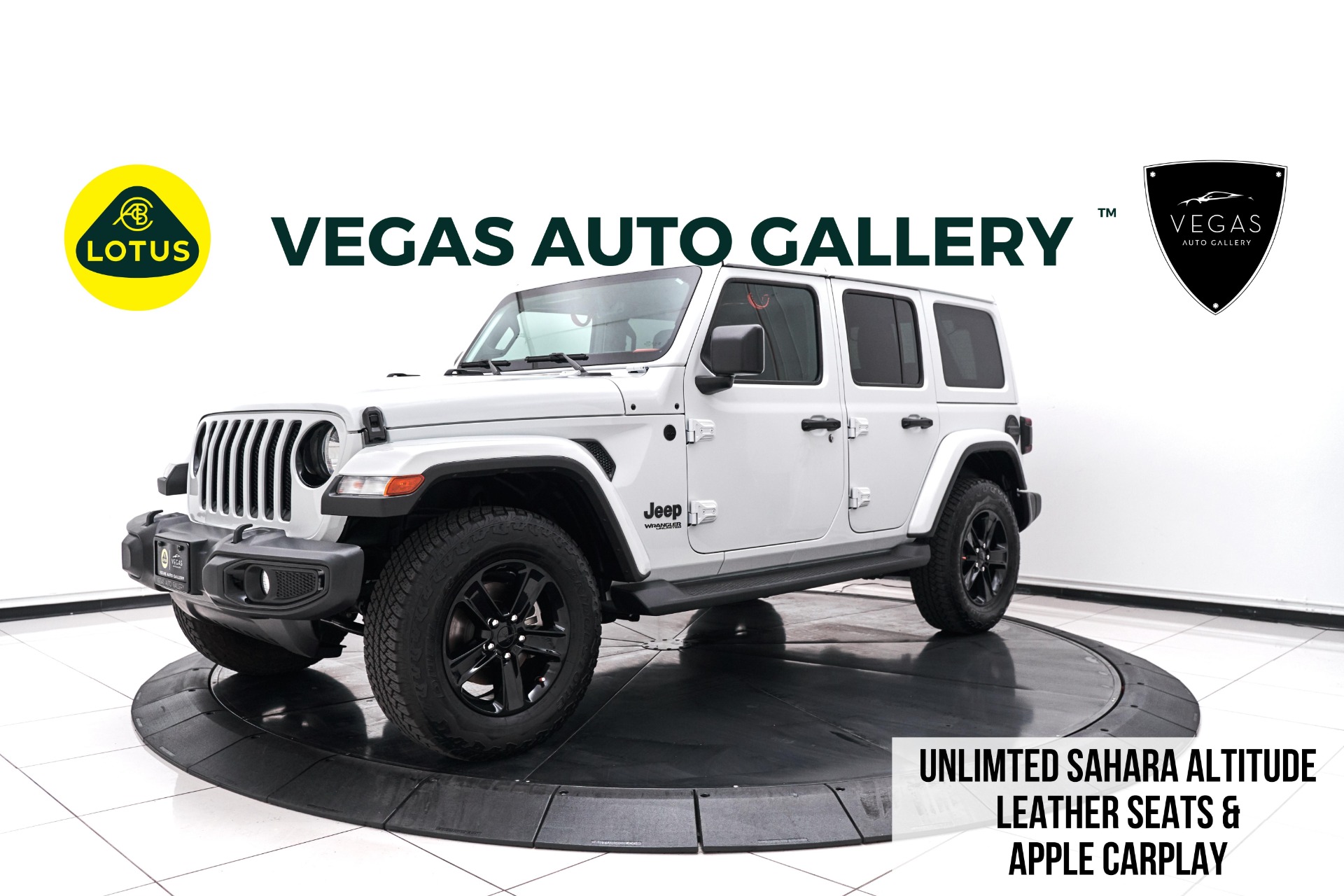 Used 2021 Jeep Wrangler Unlimited Sahara For Sale (Sold) | Lotus Cars Las  Vegas Stock #V537191