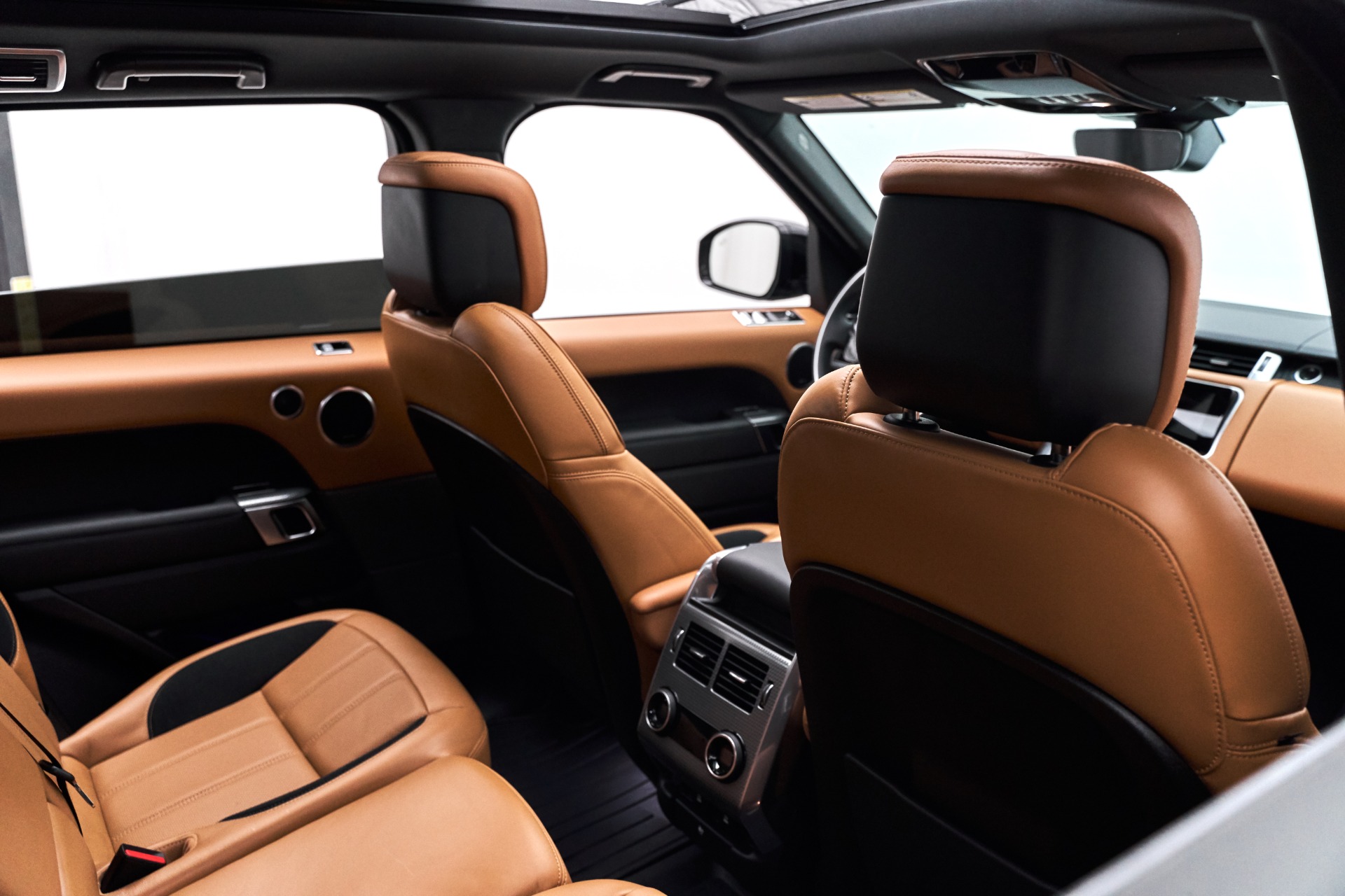 Range Rover Sport Black With Tan Interior 2015 RANGE ROVER SPORT 4.4
