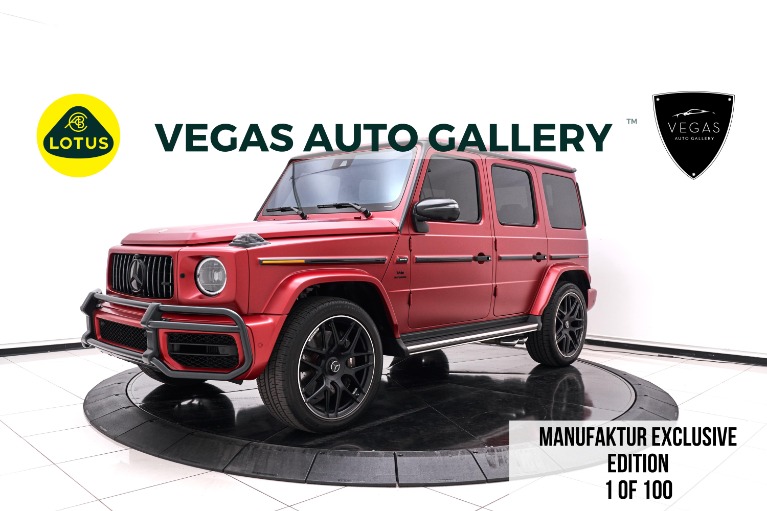 Used 2021 Mercedes-Benz G-Class G 63 AMG® for sale $319,800 at Lotus Cars Las Vegas in Las Vegas NV