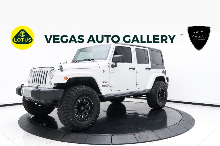 Used 2017 Jeep Wrangler Unlimited Sahara For Sale (Sold) | Lotus Cars Las  Vegas Stock #V609641