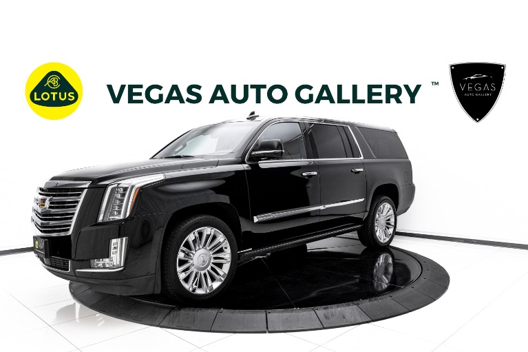 Used 2018 Cadillac Escalade ESV Platinum Edition for sale $64,800 at Lotus Cars Las Vegas in Las Vegas NV