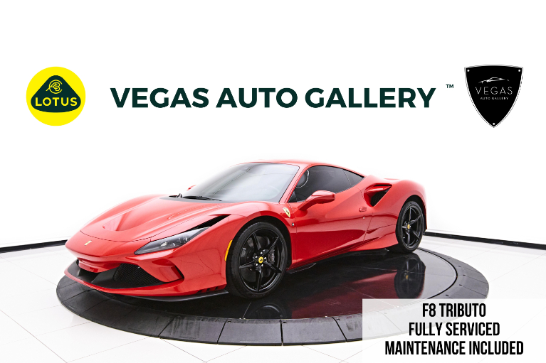 Used 2020 Ferrari F8 Tributo Base for sale $369,800 at Lotus Cars Las Vegas in Las Vegas NV