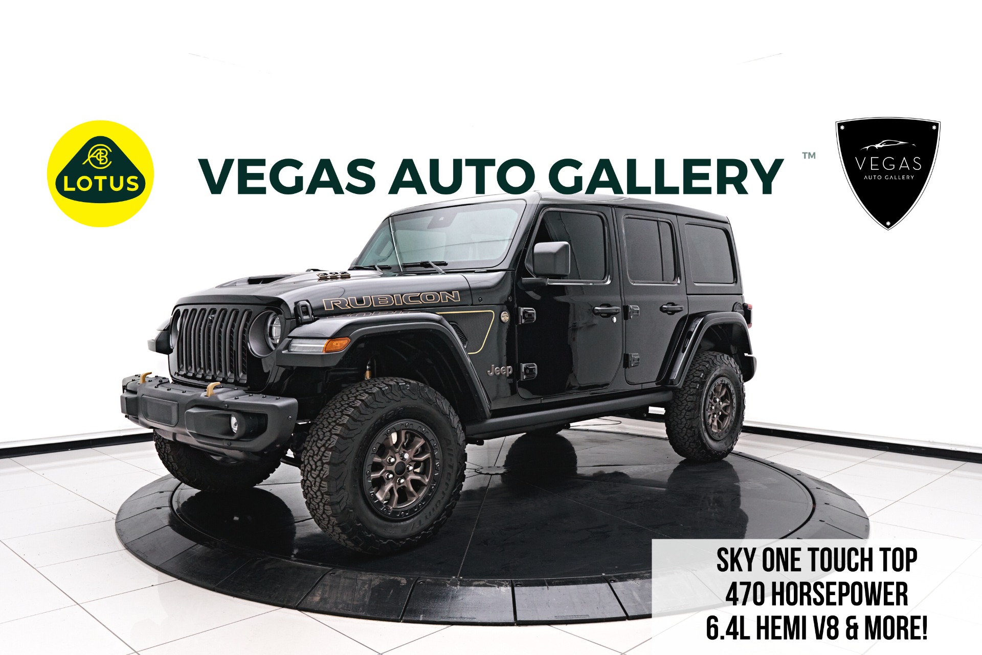 Used 2021 Jeep Wrangler Unlimited Rubicon 392 For Sale (Sold) | Lotus Cars  Las Vegas Stock #V8638901