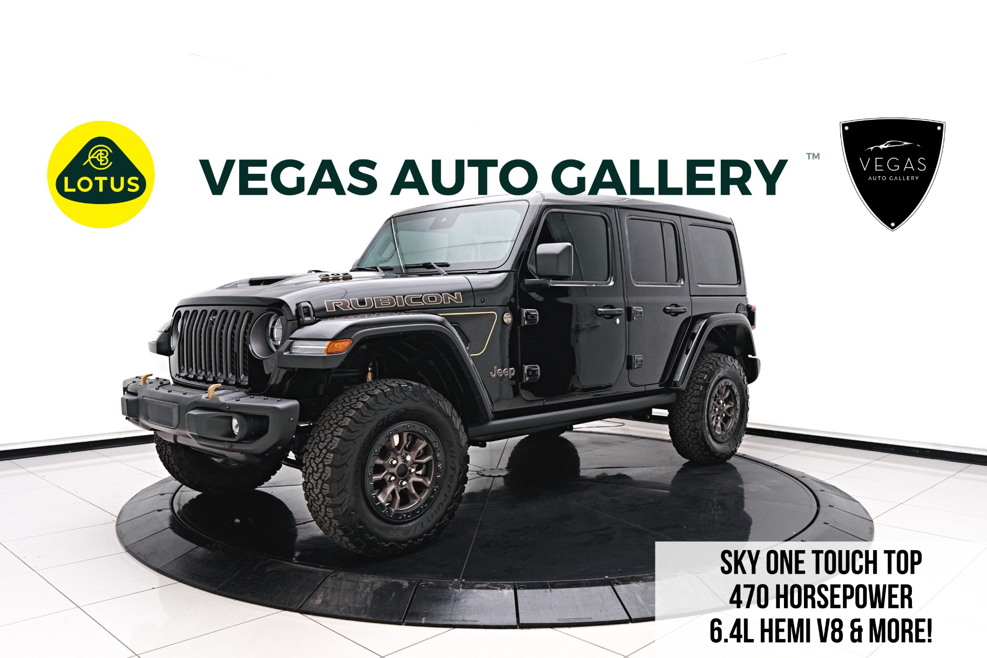 Used 2021 Jeep Wrangler Unlimited Rubicon 392 For Sale (Sold) | Lotus Cars Las Vegas Stock #V8638901 Used 2021 Jeep Wrangler Unlimited Rubicon 392 For Sale (Sold) | Lotus Cars Las Vegas Stock #V8638901