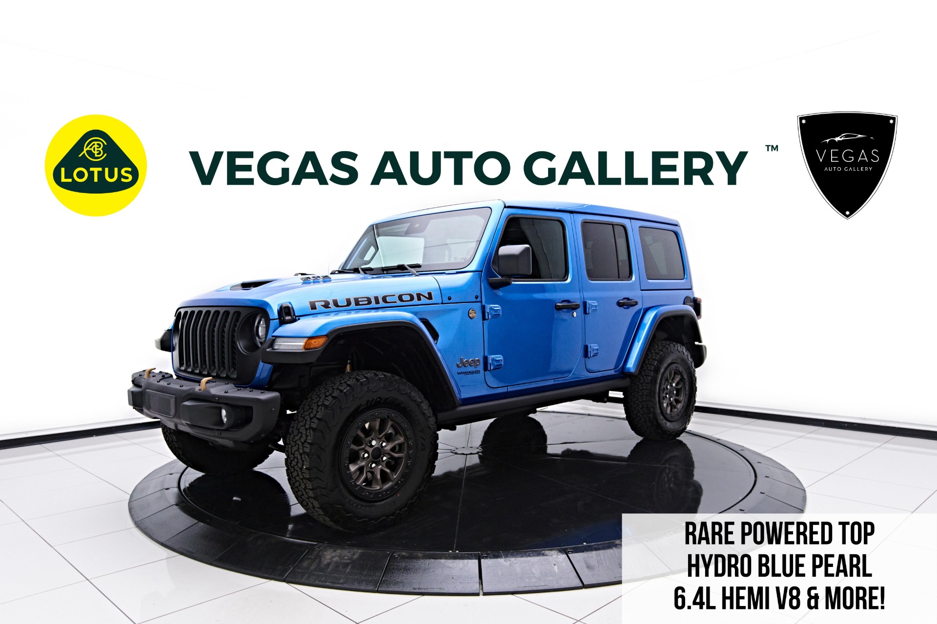 Used 2022 Jeep Wrangler Unlimited Rubicon 392 For Sale (Sold) | Lotus Cars  Las Vegas Stock #V191335