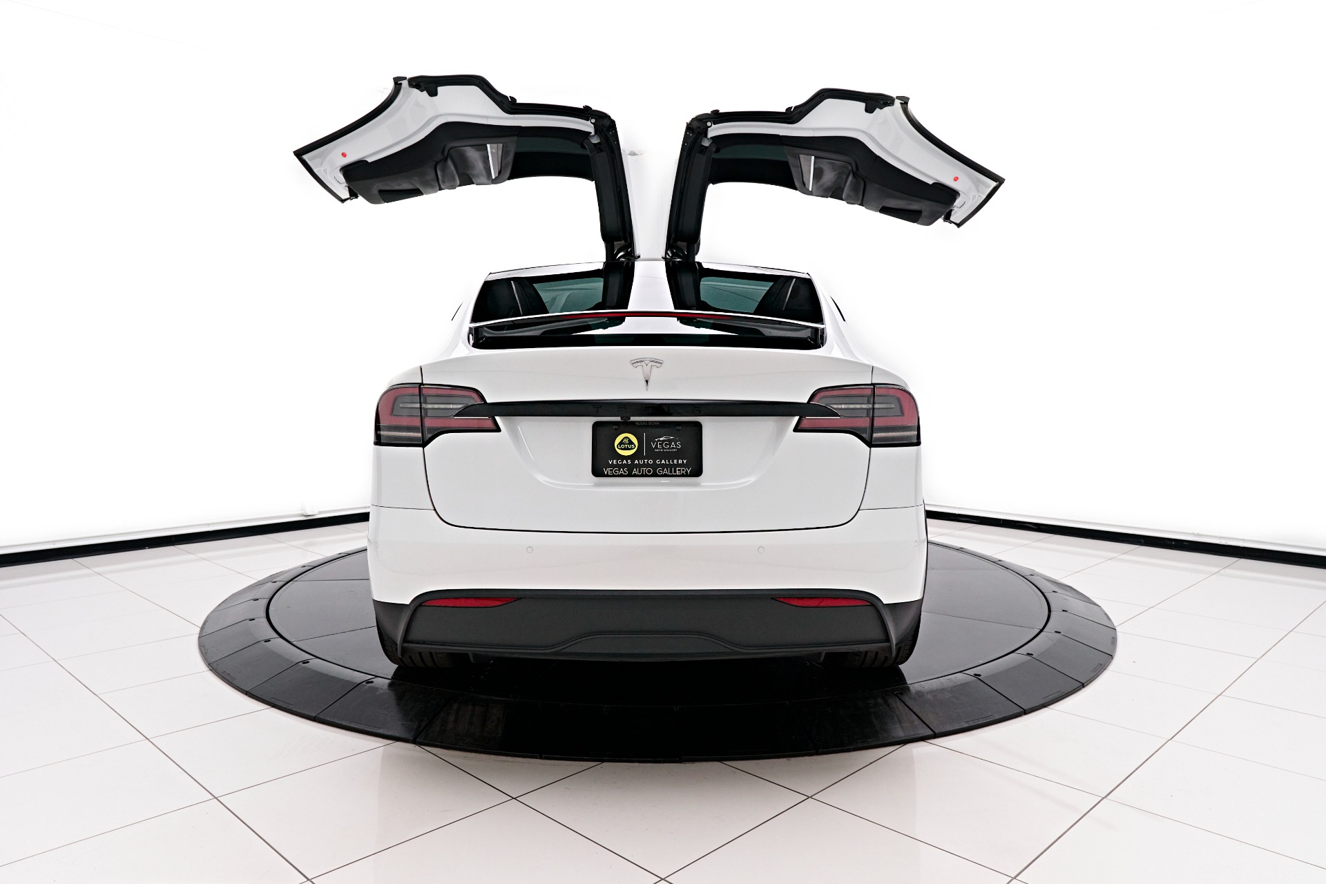 Tesla model x online back view