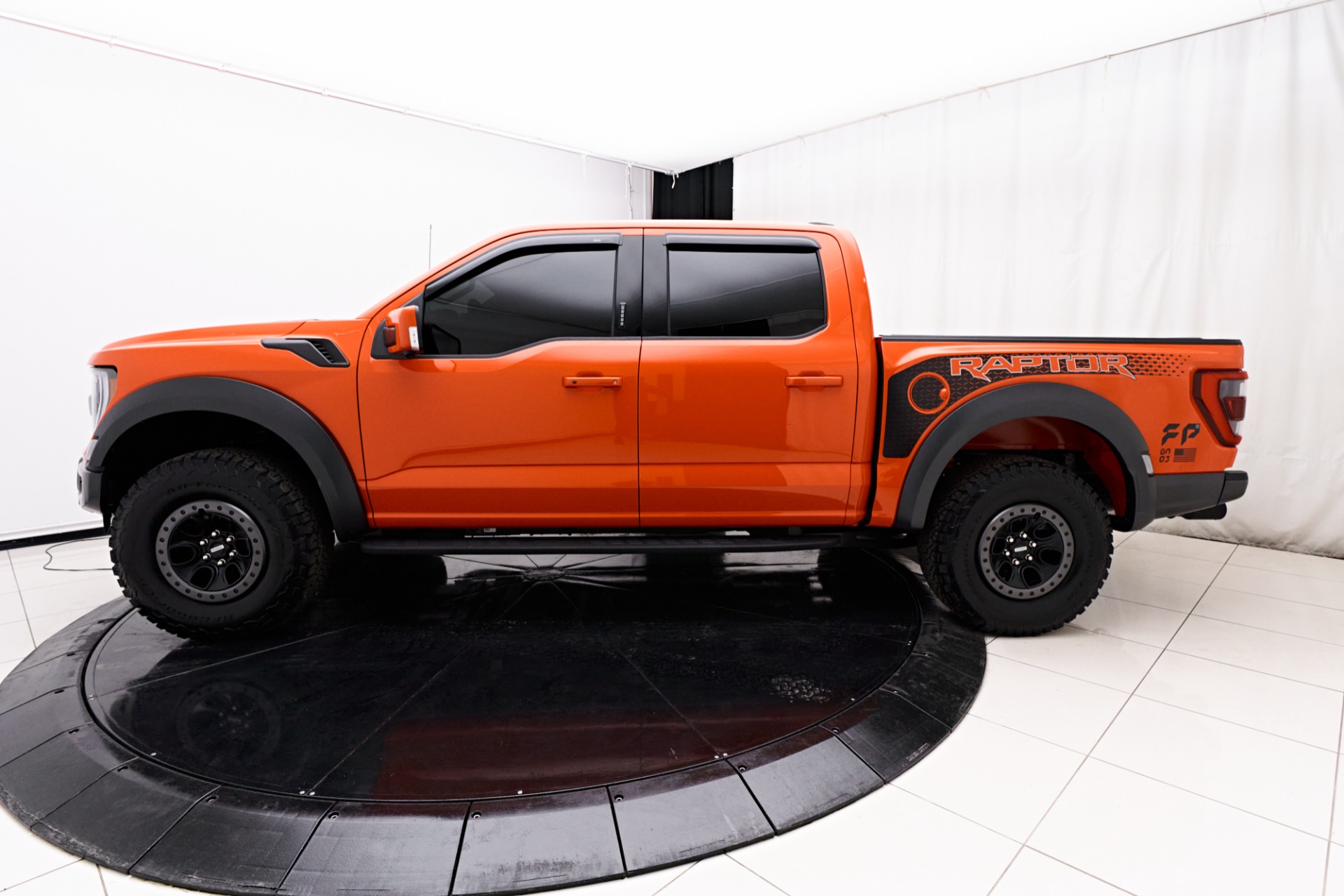 Voiture Jouet Premium Cars Ford F-150 Raptor Orange/rouge, Métal, 1/64e ? - Neuf, Pour Enfants 36 Mois+