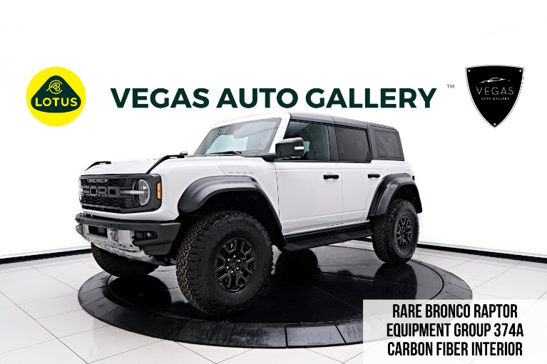 Used 2022 Ford Bronco Raptor for sale $108,800 at Lotus Cars Las Vegas in Las Vegas NV