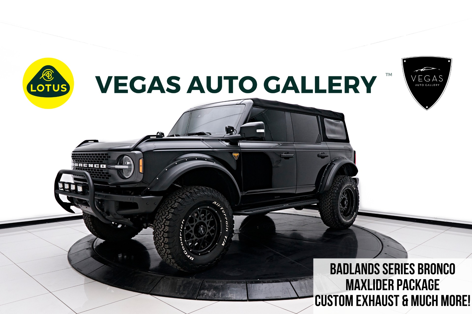 Used 2021 Ford Bronco Maxlider Customs For Sale (Sold) | Lotus Cars Las