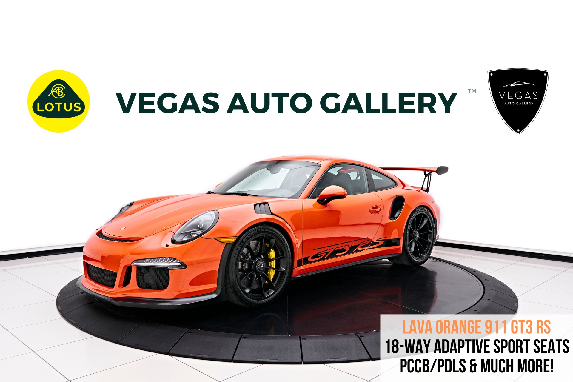 Used 2016 Porsche 911 GT3 RS For Sale (Sold) | Lotus Las Vegas