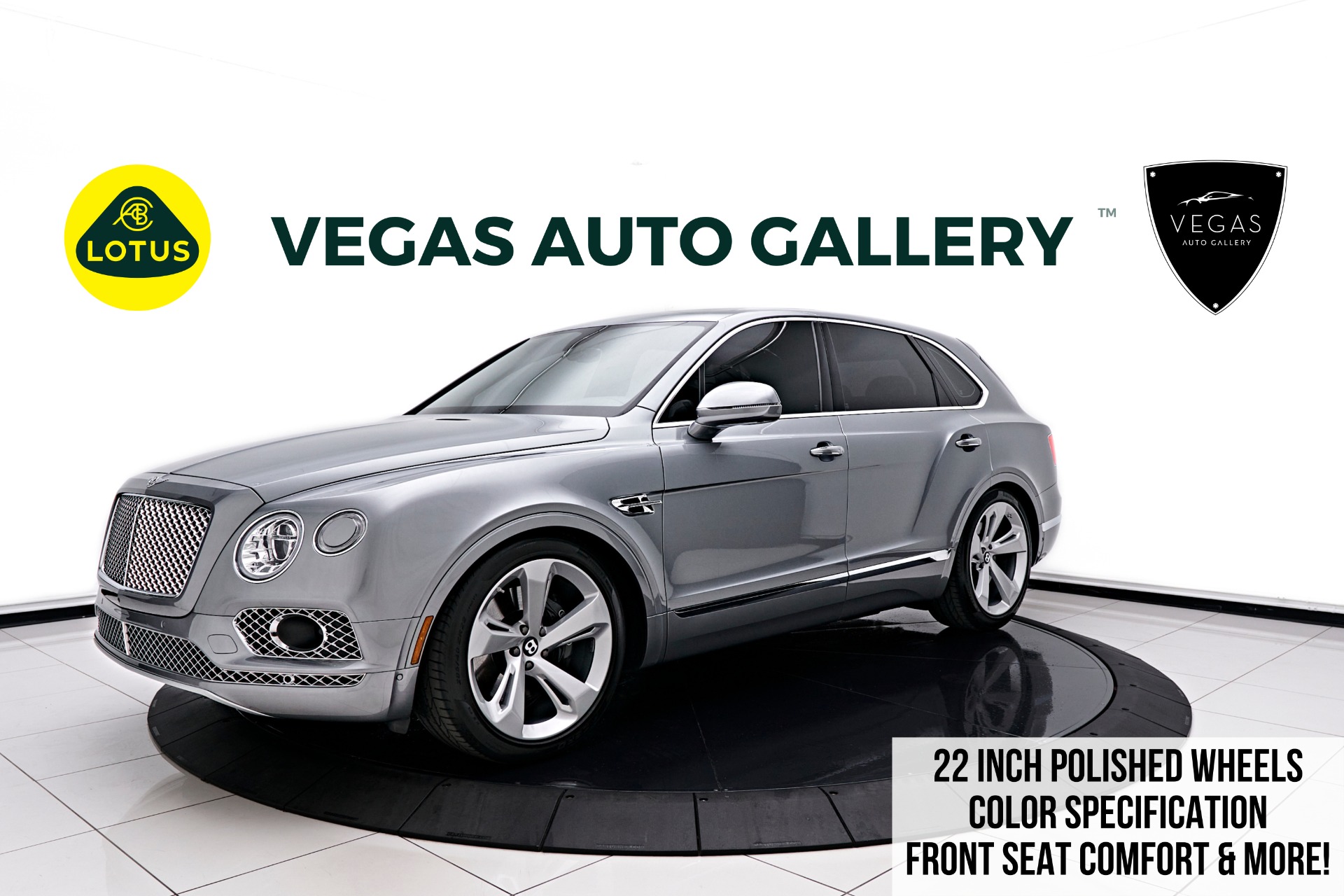 Used 2018 Bentley Bentayga W12 For Sale (Sold) Lotus Cars Las Vegas