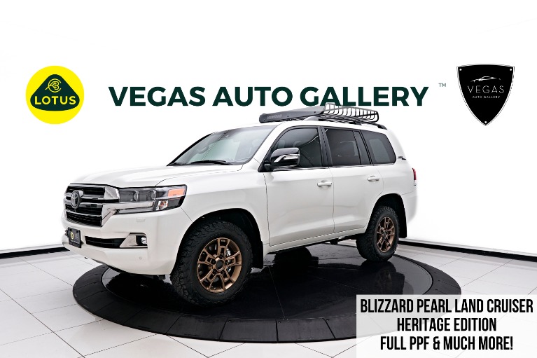 Used 2020 Toyota Land Cruiser Heritage Edition for sale $89,299 at Lotus Cars Las Vegas in Las Vegas NV