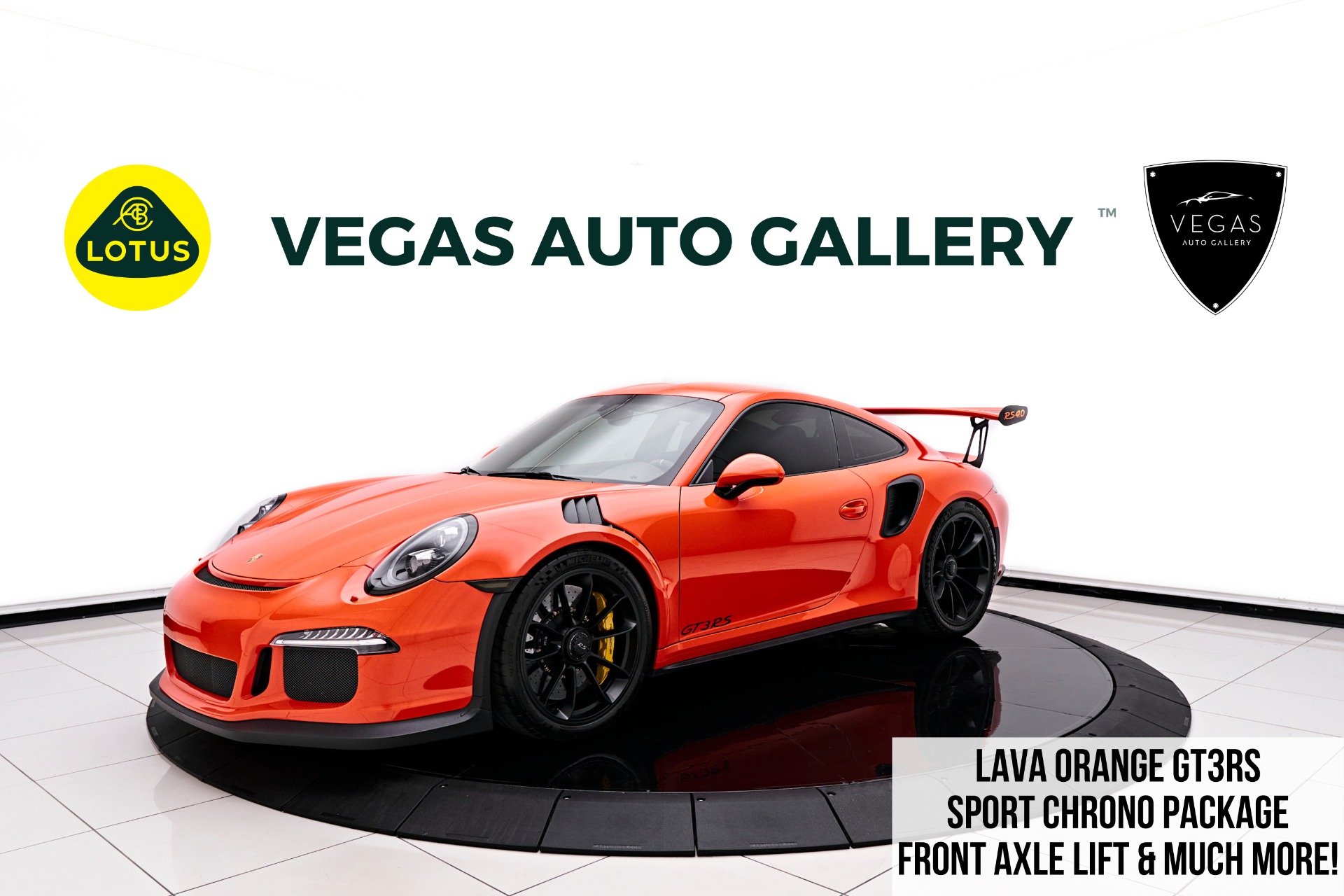 Used 2016 Porsche 911 GT3 RS For Sale (Sold) | Lotus Las Vegas