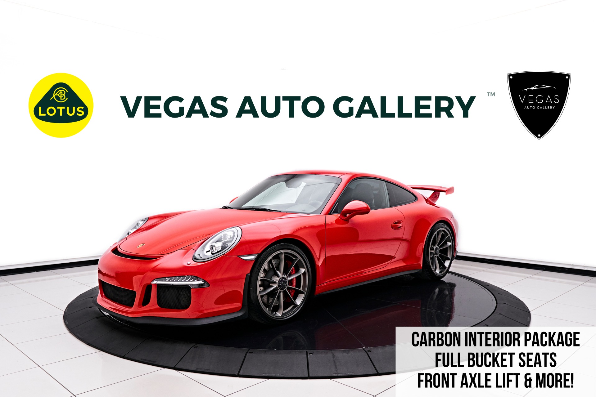 Used 2016 Porsche 911 GT3 For Sale (Sold) | Lotus Las Vegas Stock