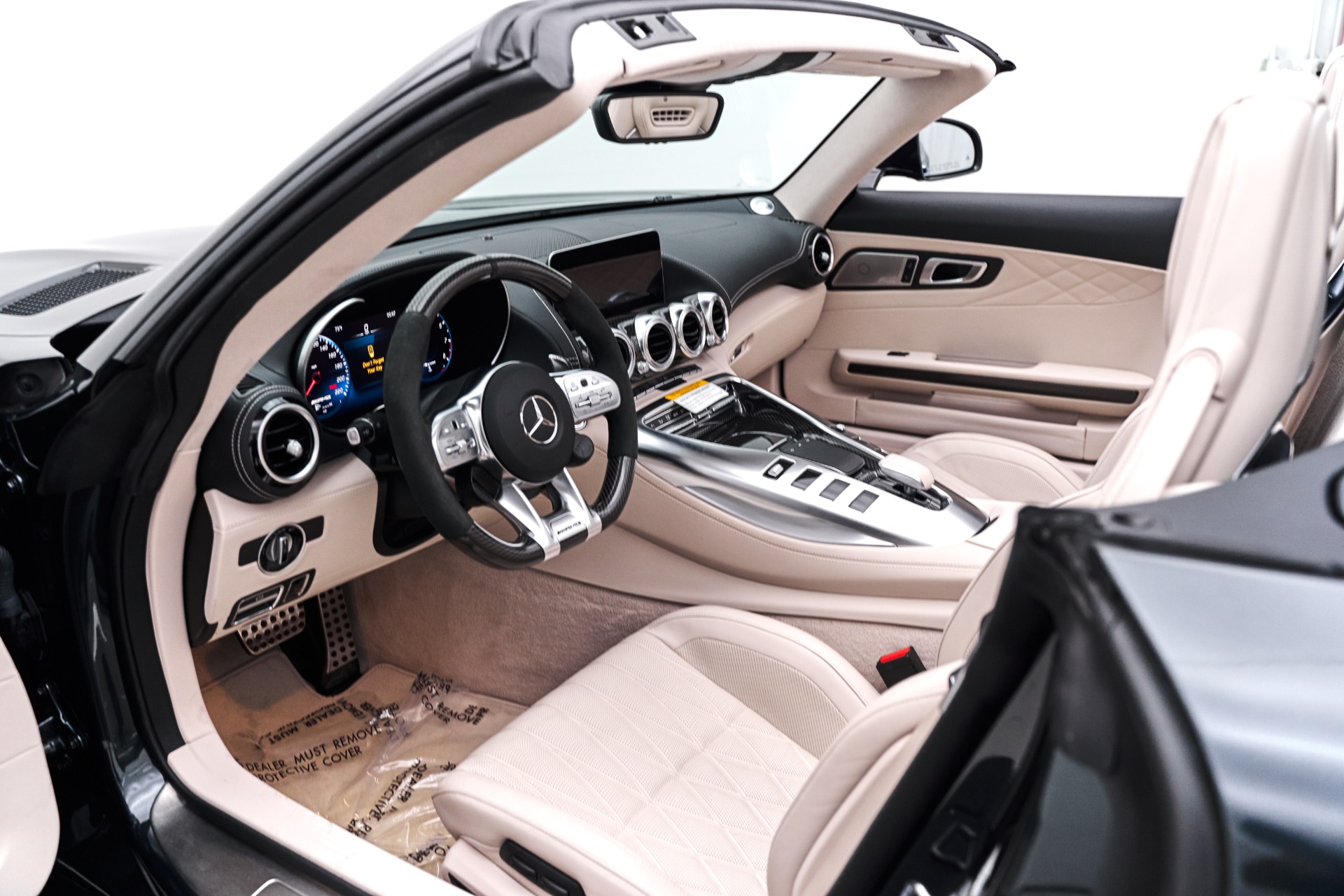Mercedes Convertible Beige Interior