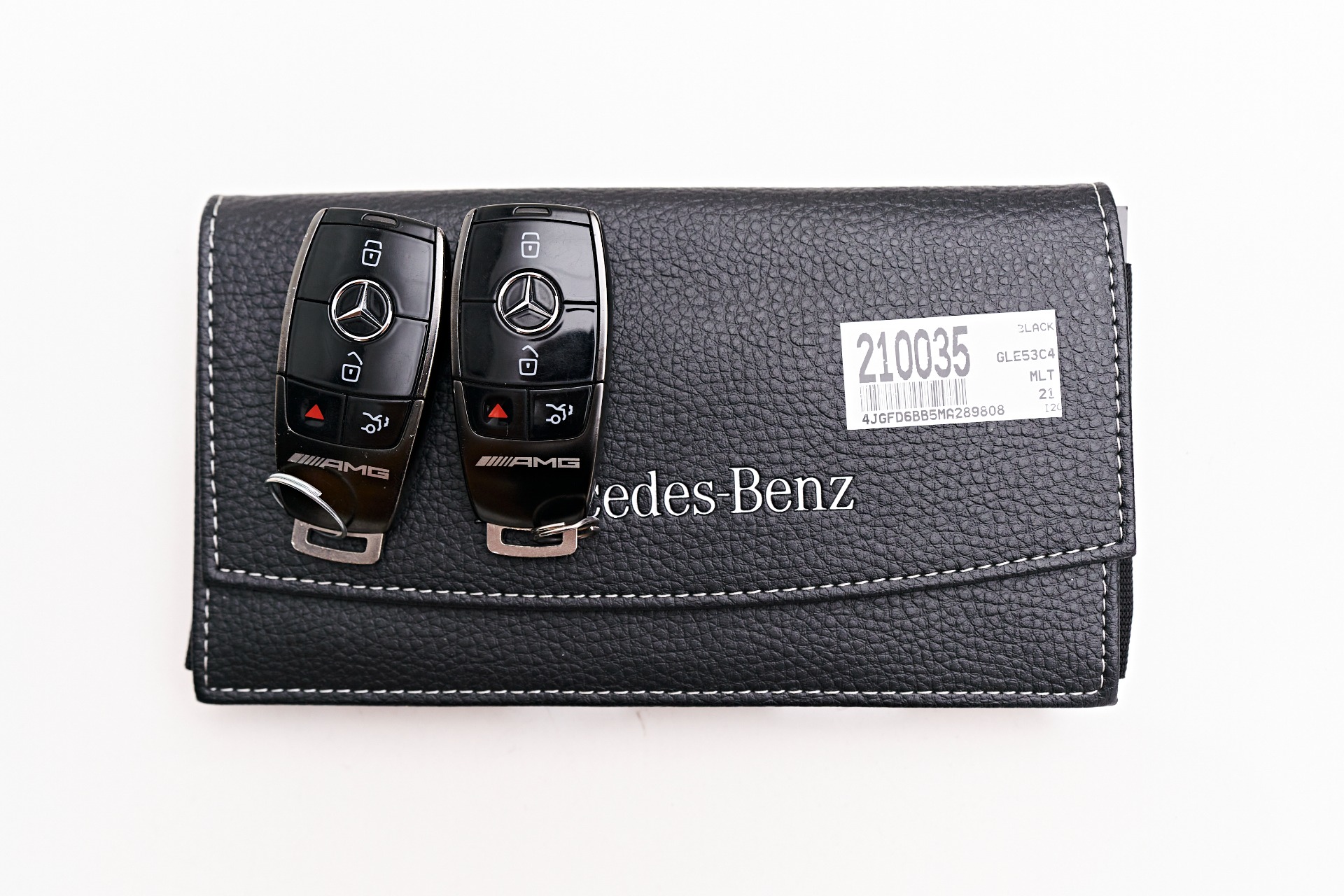 Mercedes LV Car Key Leather Case, Car Accessories, Accessories on