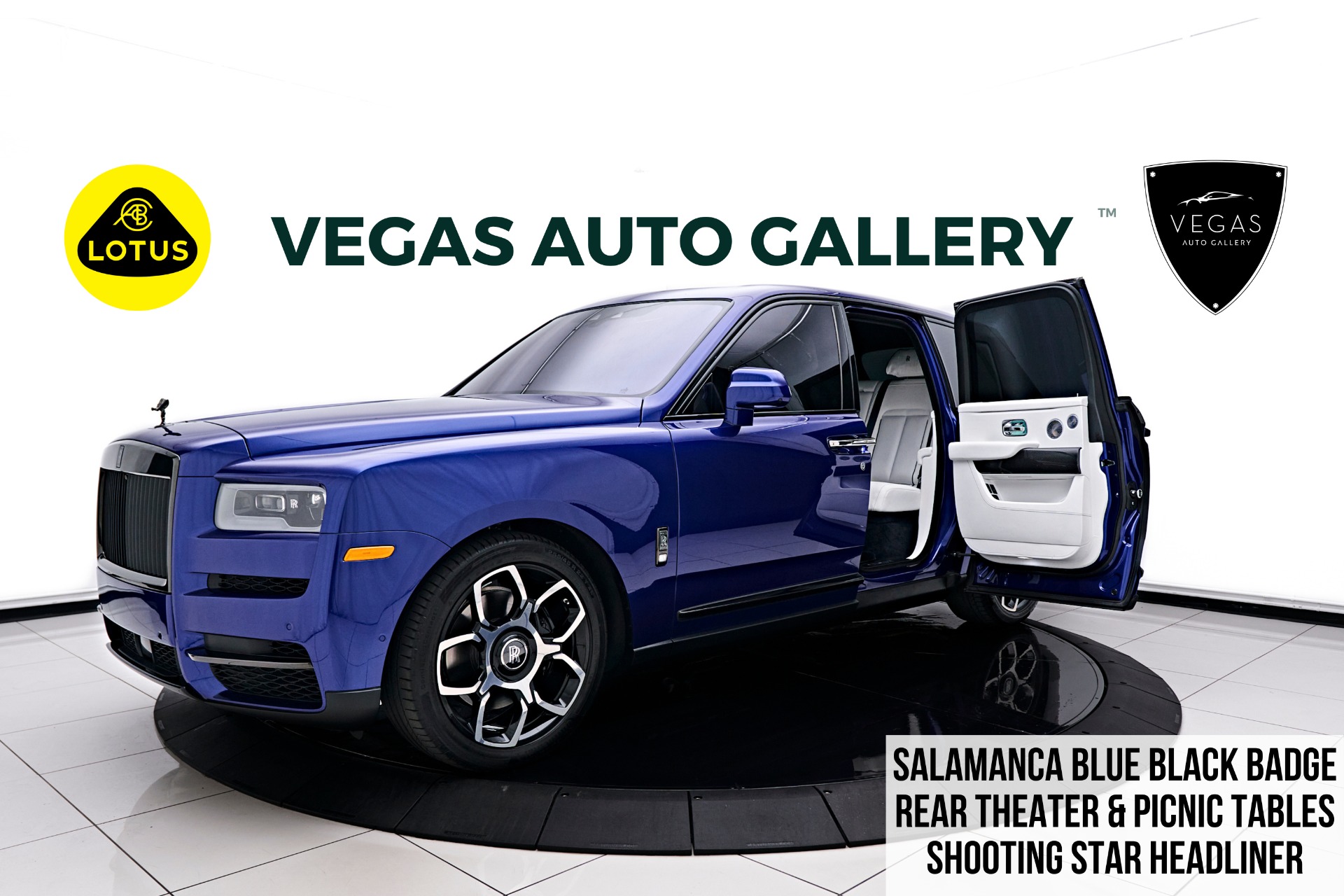 Bộ sưu tập RollsRoyce Cullinan Black  Bright ra mắt tại Nga