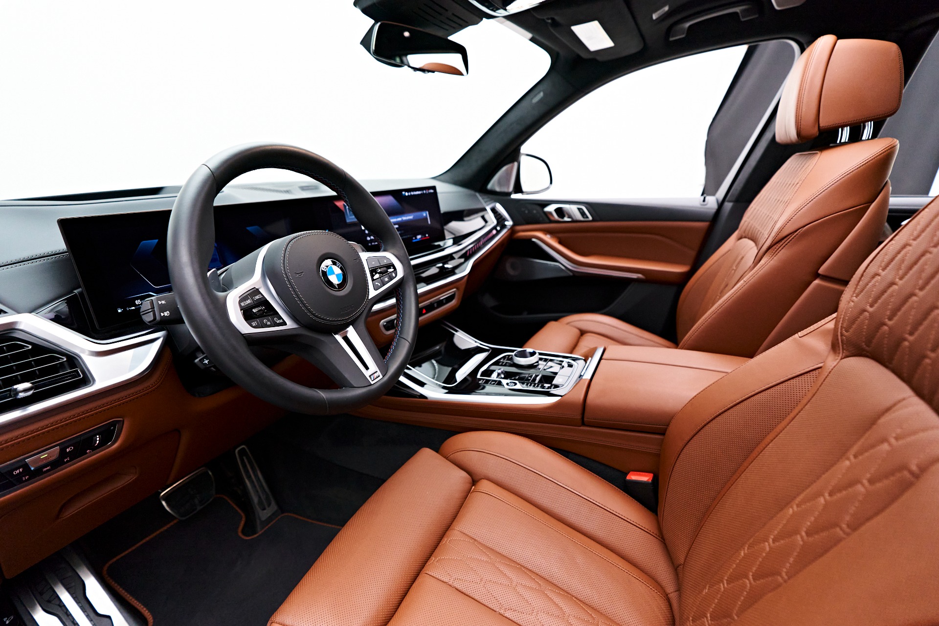 Clean protected luxury vehicle interior