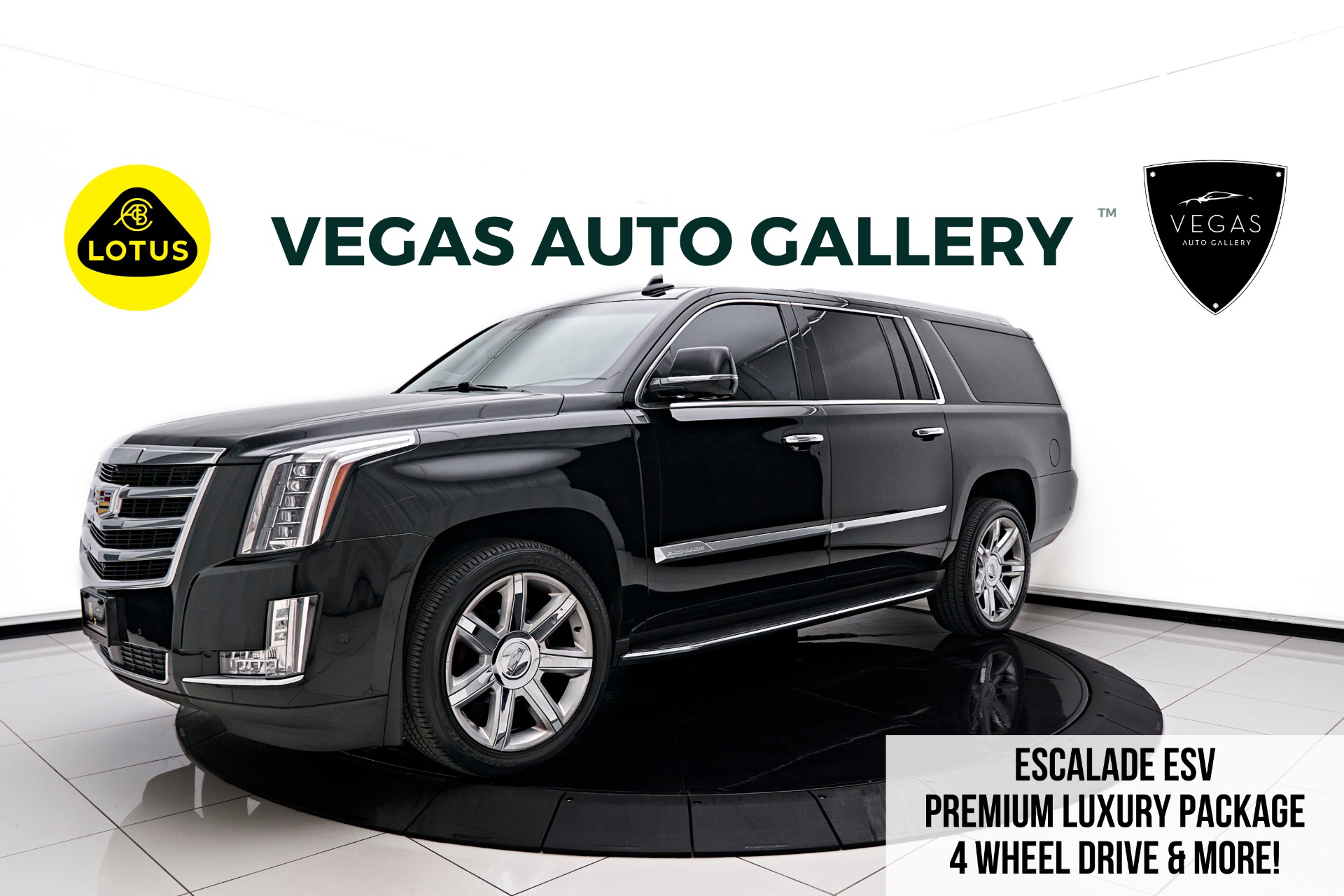 Used 2017 Cadillac Escalade ESV Premium For Sale (Sold) Lotus Cars