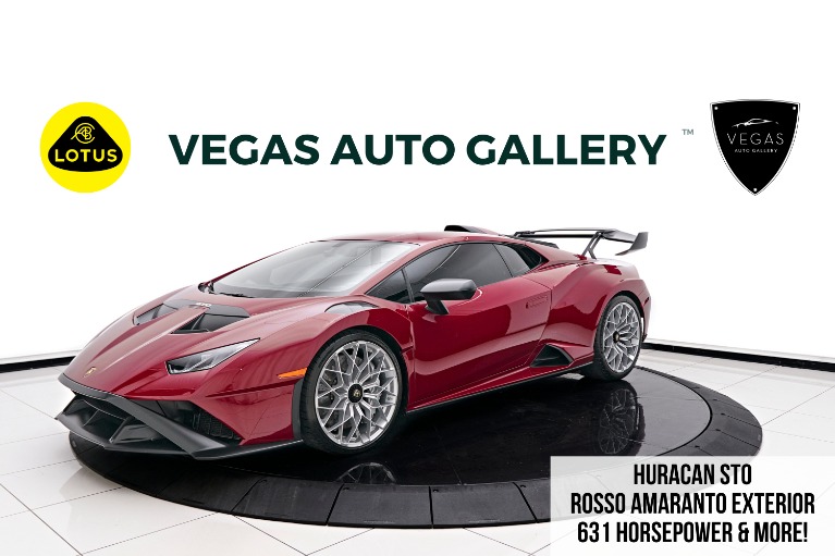 Used 2022 Lamborghini Huracan STO Base for sale Sold at Lotus Las Vegas in Las Vegas NV 89118 1