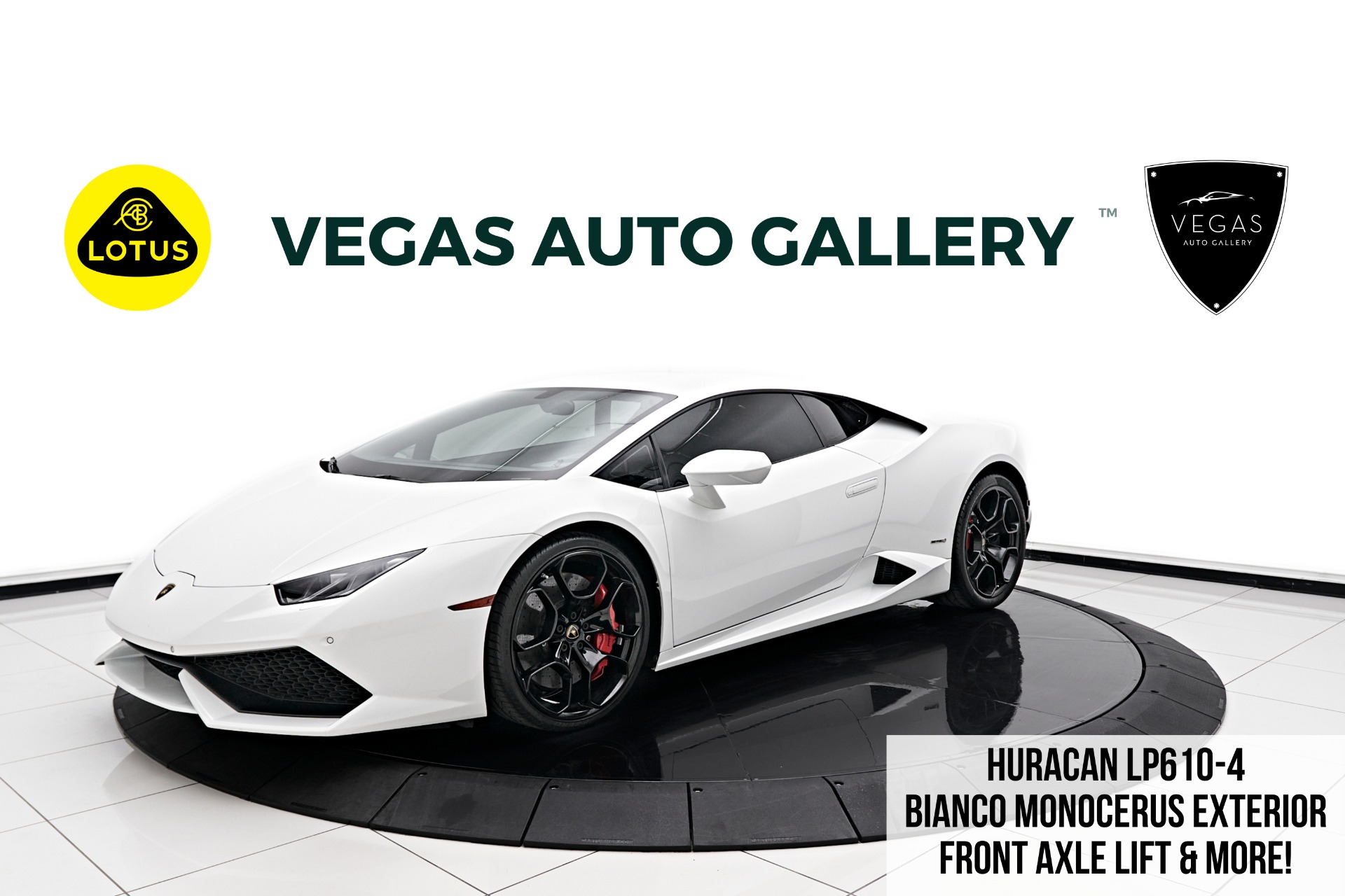 Used 2015 Lamborghini Huracan LP610-4 For Sale (Sold) | Lotus Las