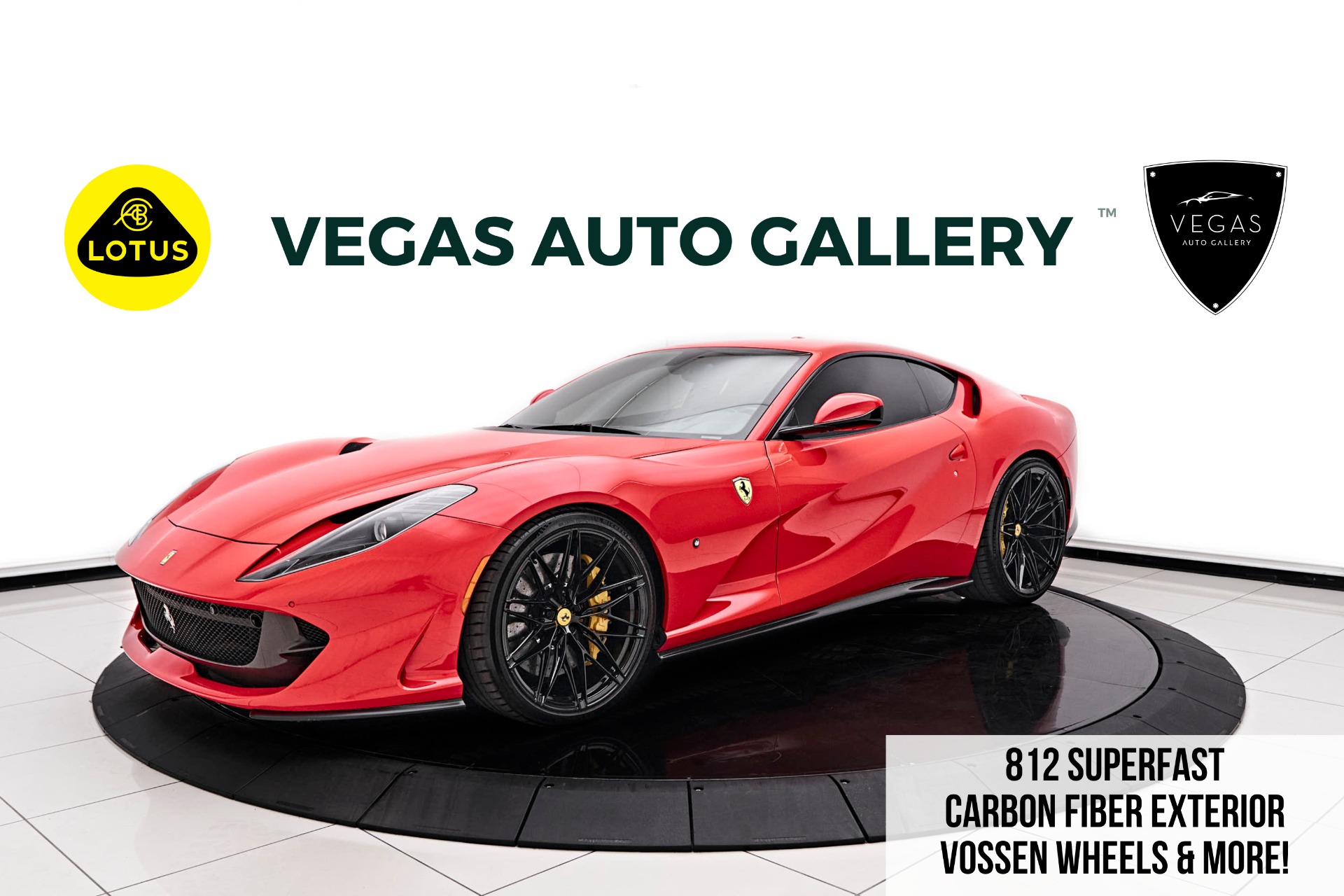 Used 2019 Ferrari 812 Superfast Base For Sale (Sold) | Lotus Las