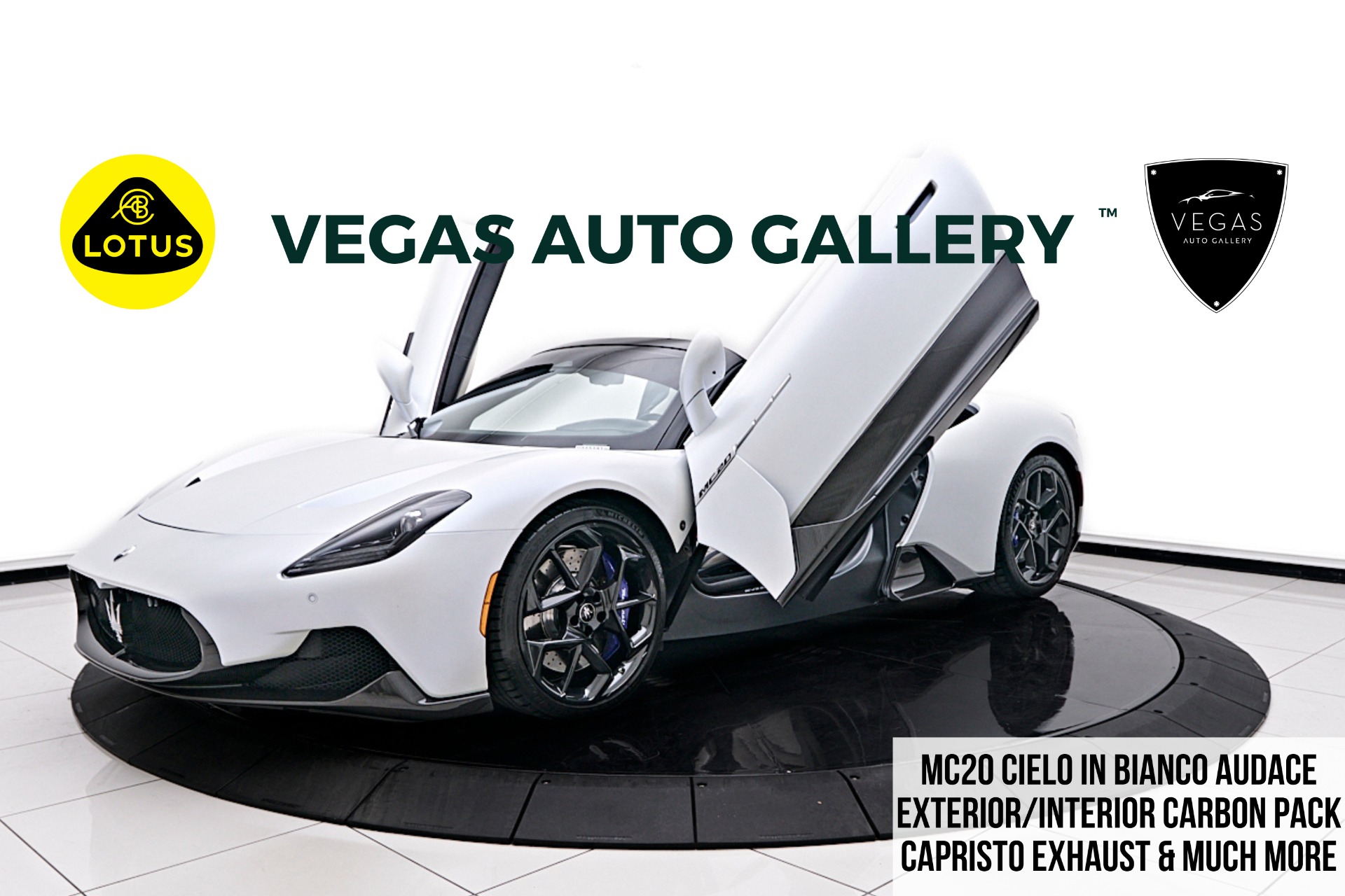 Used 2023 Maserati MC20 For Sale (Sold) | Lotus Las Vegas Stock