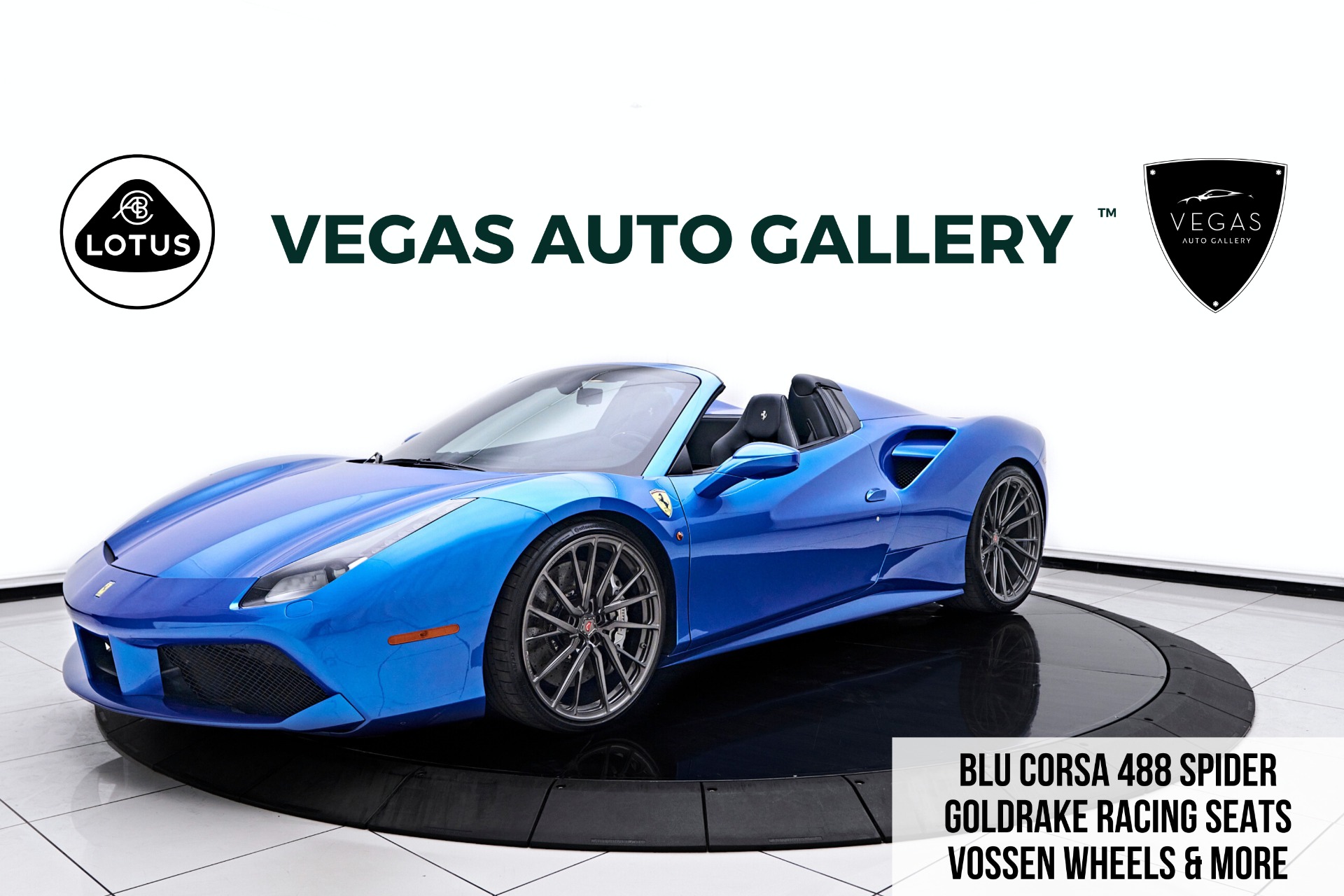 Ferrari 488 SPIDER シャーシ番号234530 Used-2016-Ferrari-488-Spider--