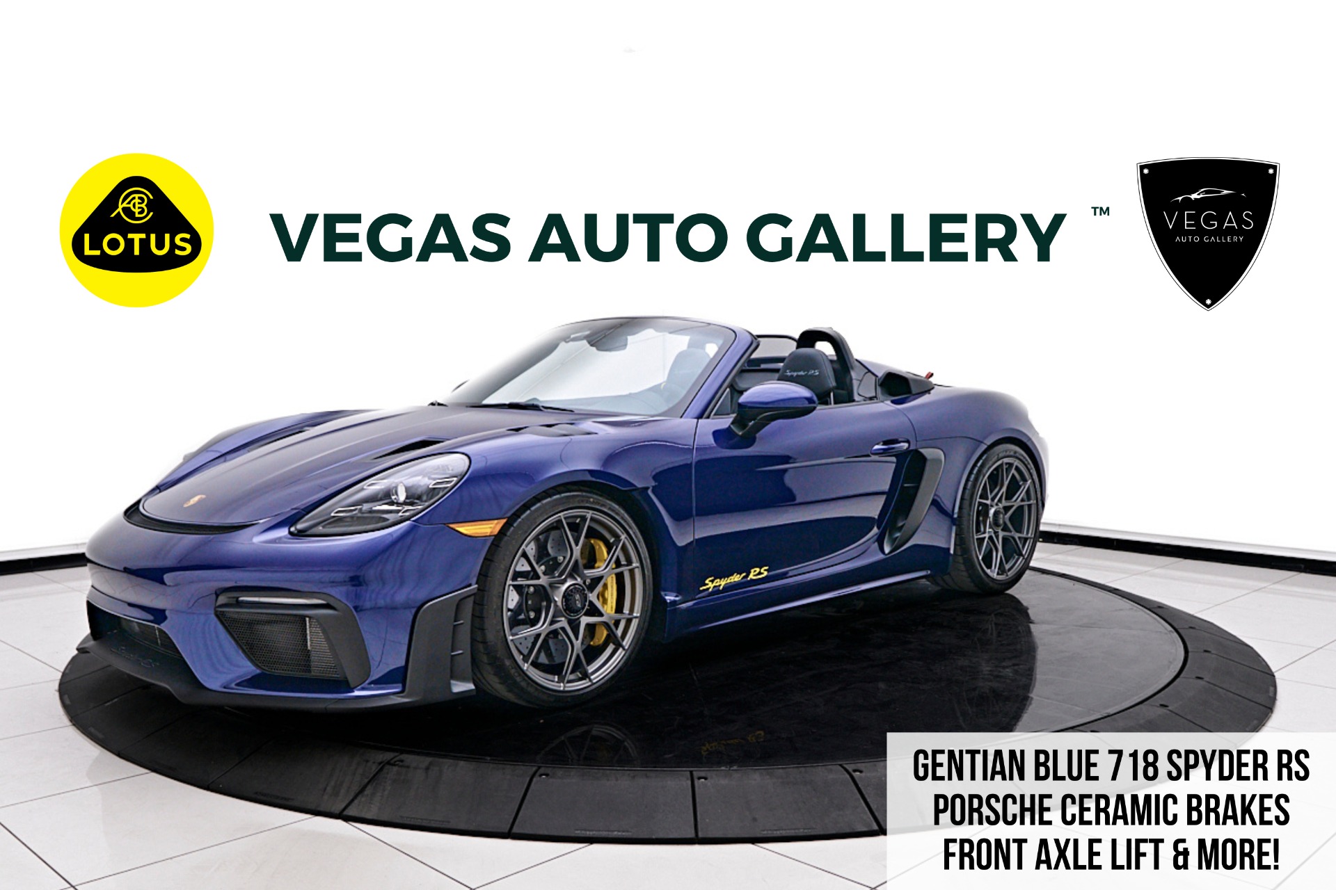 Used 2024 Porsche 718 Spyder RS For Sale (Sold) | Lotus Las Vegas
