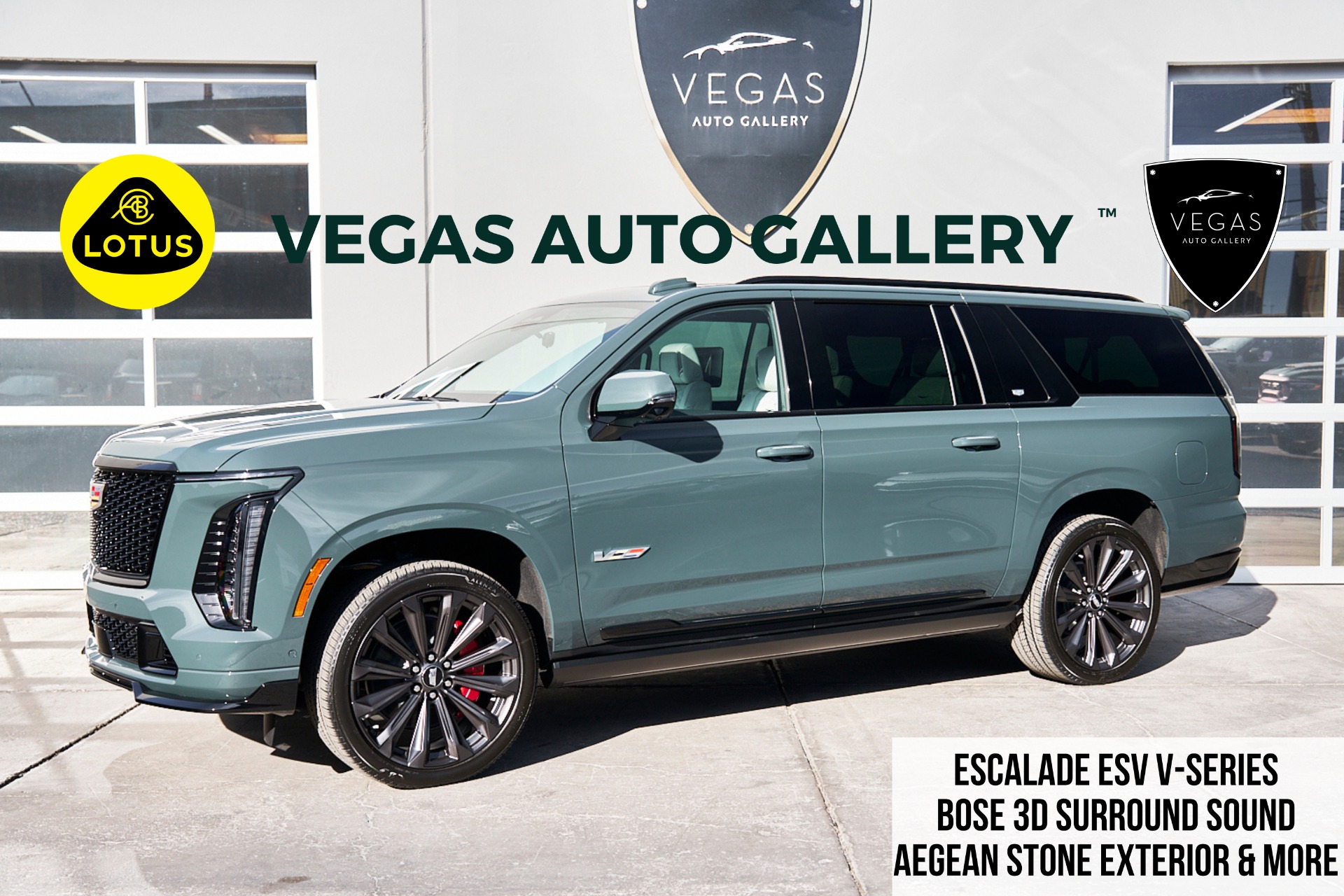 Used 2025 Cadillac Escalade ESV VSeries For Sale (218,499) Lotus Cars Las Vegas Stock V155078