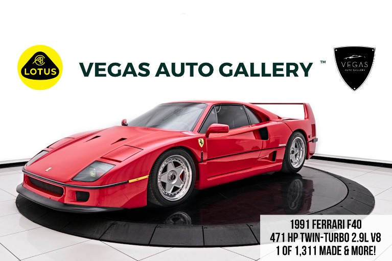 Used 1991 Ferrari F40 For Sale (Sold) | Lotus Las Vegas Stock #C087589