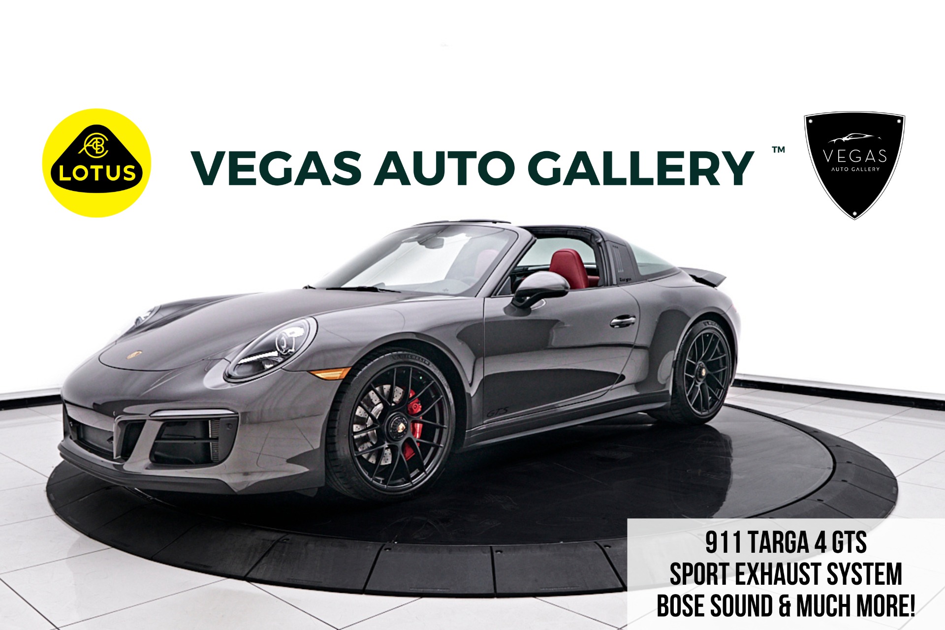 Used 2019 Porsche 911 Targa 4 GTS For Sale (Sold) | Lotus Las