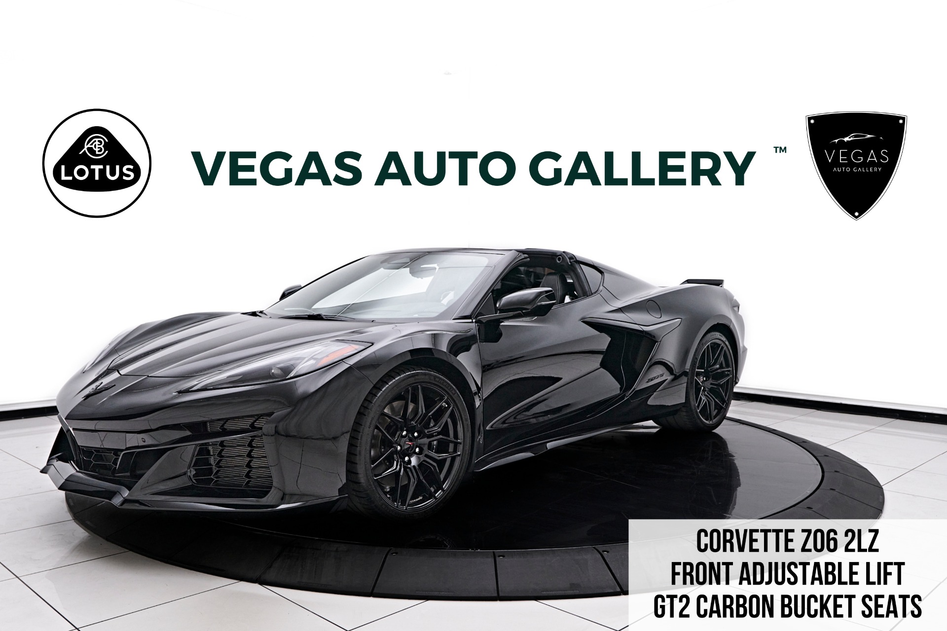 コレットマルーフ　ロータスシリーズ　ブラック Used 2025 Chevrolet Corvette Z06 For Sale (Sold) | Lotus Las Vegas