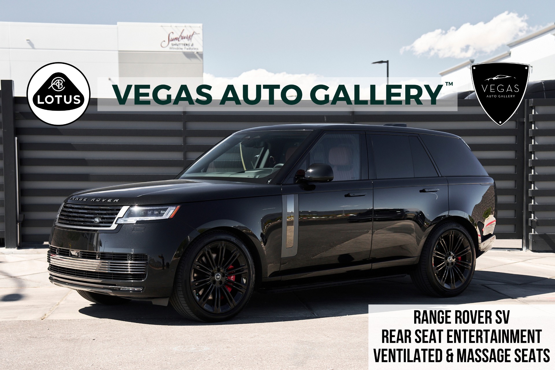 Used 2025 Land Rover Range Rover SV For Sale (Sold) | Lotus Las Vegas ...