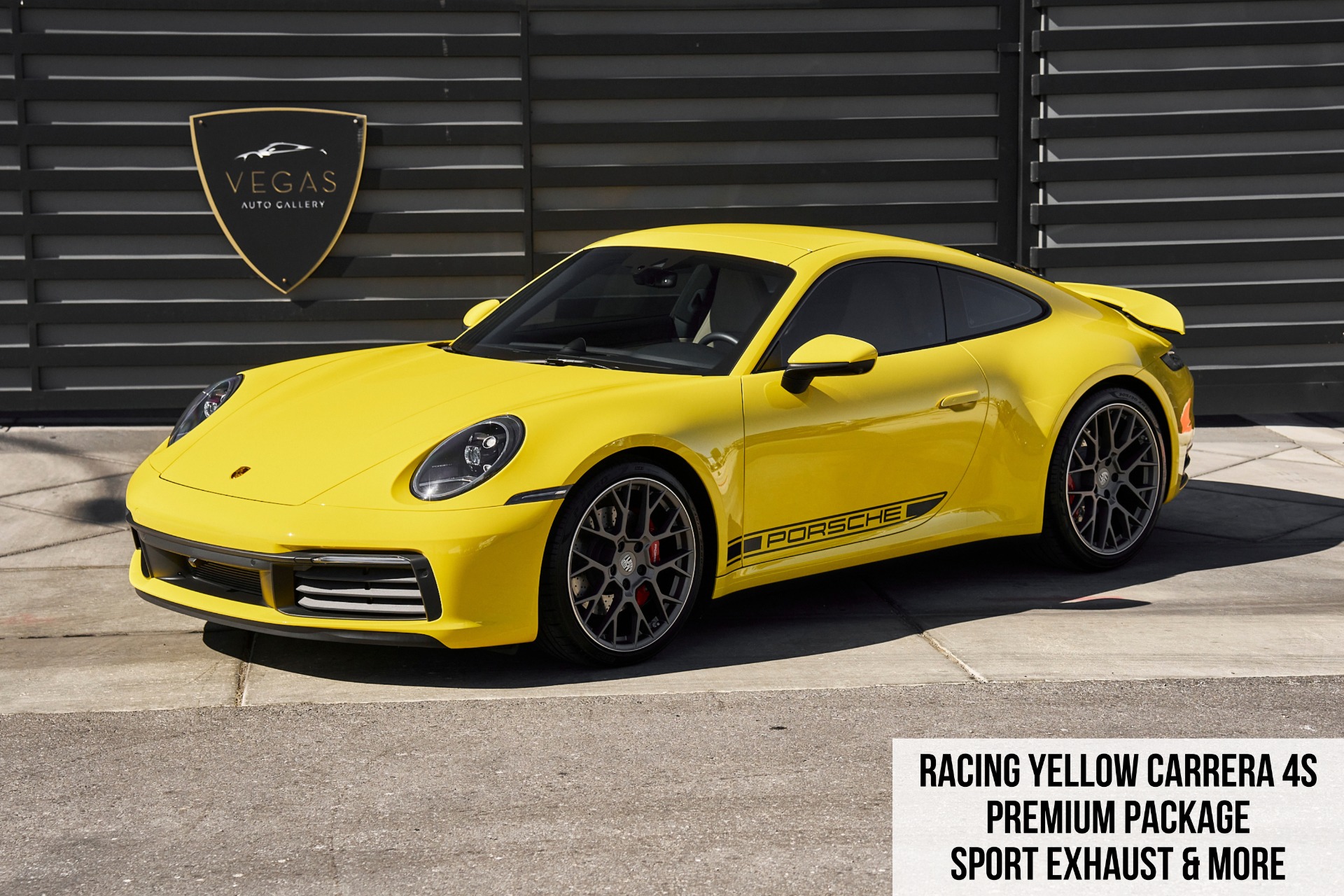 911 Carrera 4S イエロー(フーシャ) Used 2022 Porsche 911 Carrera 4S For Sale (Sold) | Lotus Las Vegas