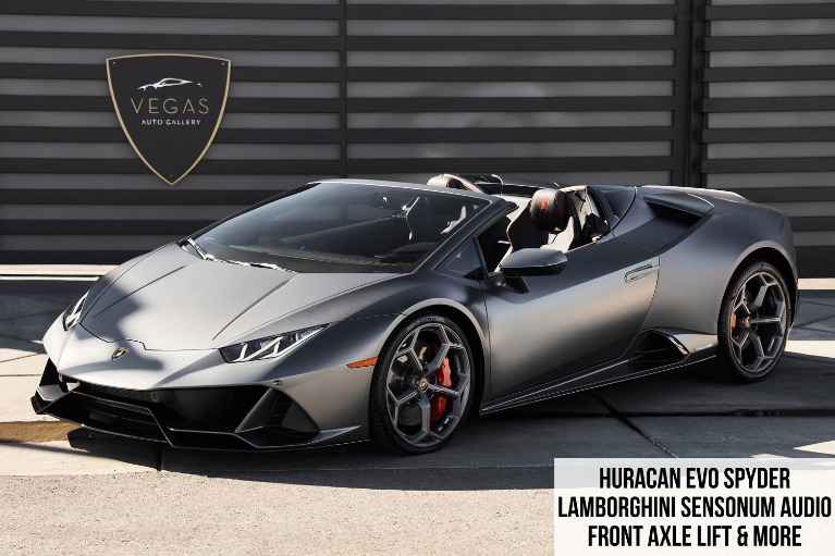 Used 2022 Lamborghini Huracan EVO Spyder For Sale (Sold) | Lotus
