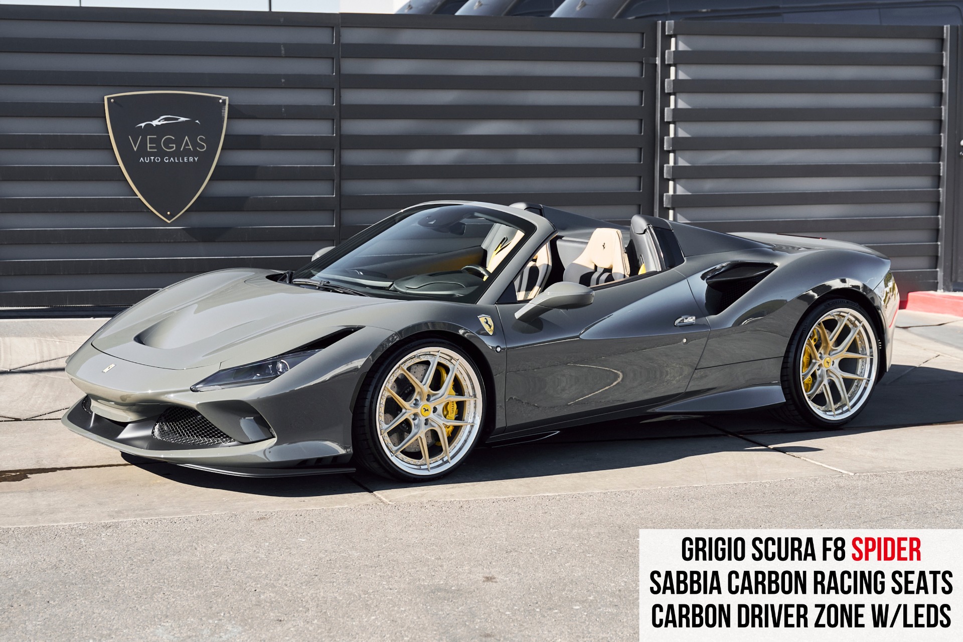 Used 2022 Ferrari F8 Spider For Sale (Sold) | Lotus Las Vegas