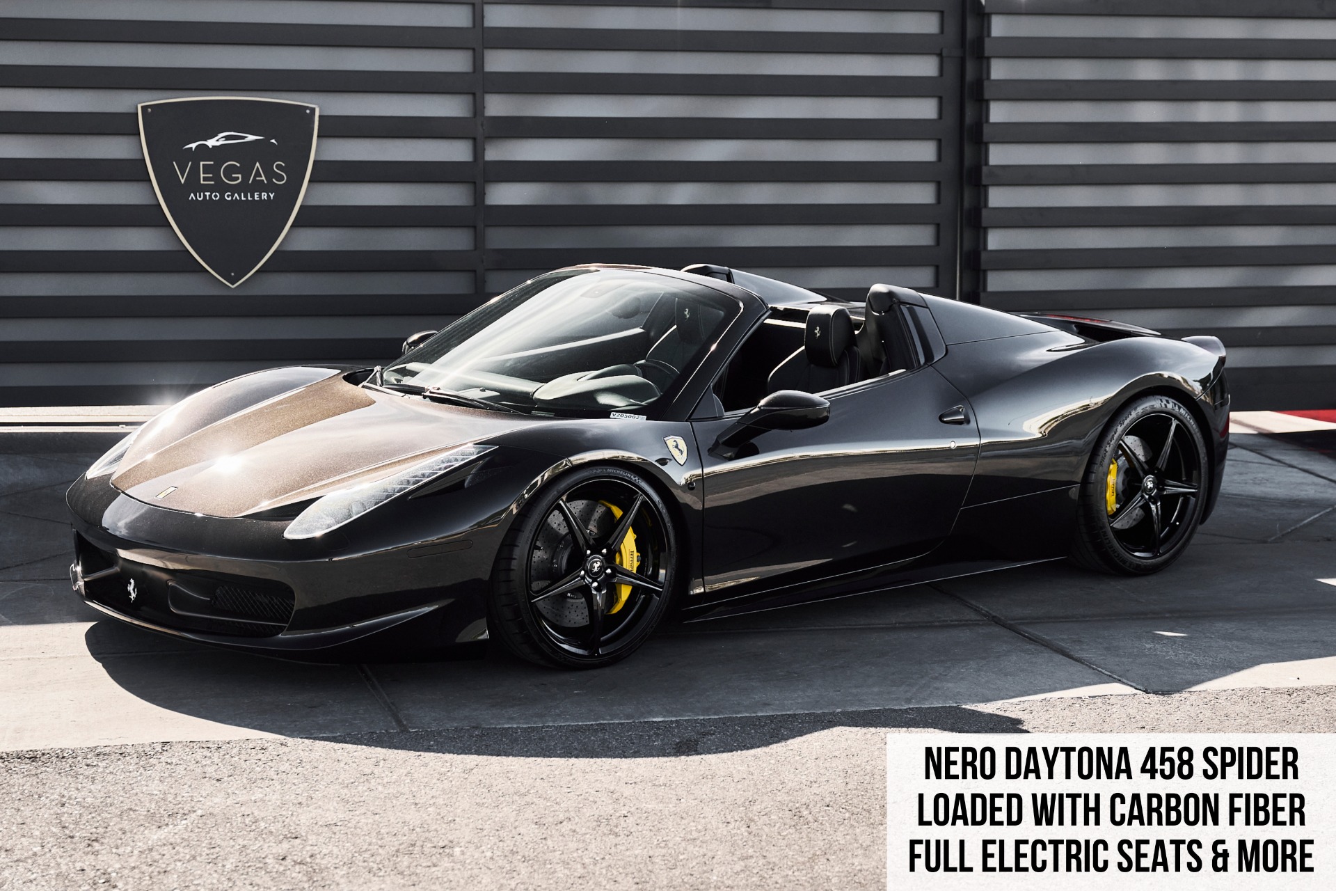 Ferrari 458 Spider カタログ Used 2015 Ferrari 458 Spider Base For Sale (Sold) | Lotus Las