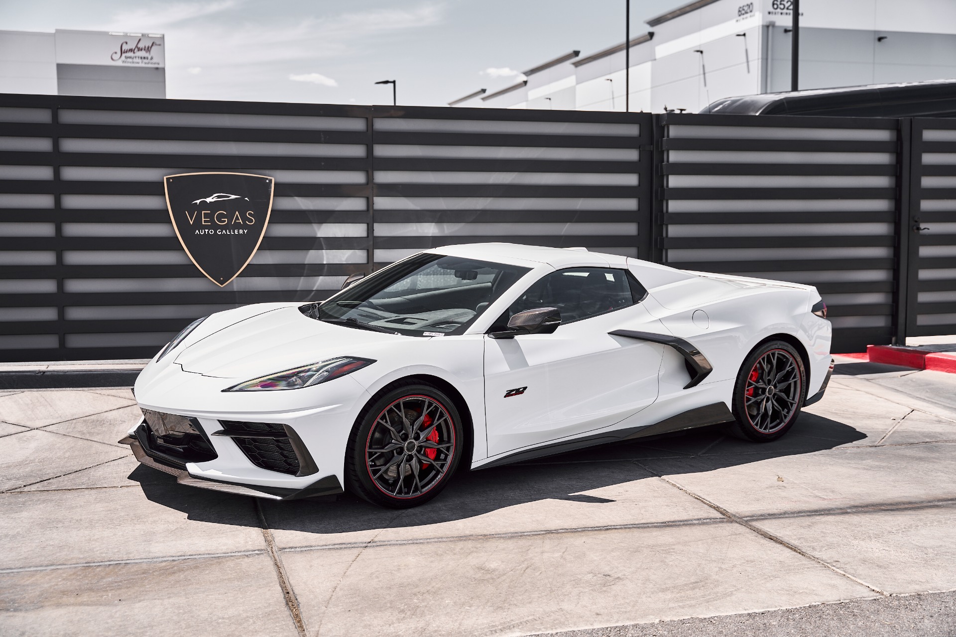 StingRay USA ハードケース付き ホワイト Used-2023-Chevrolet-Corvette-
