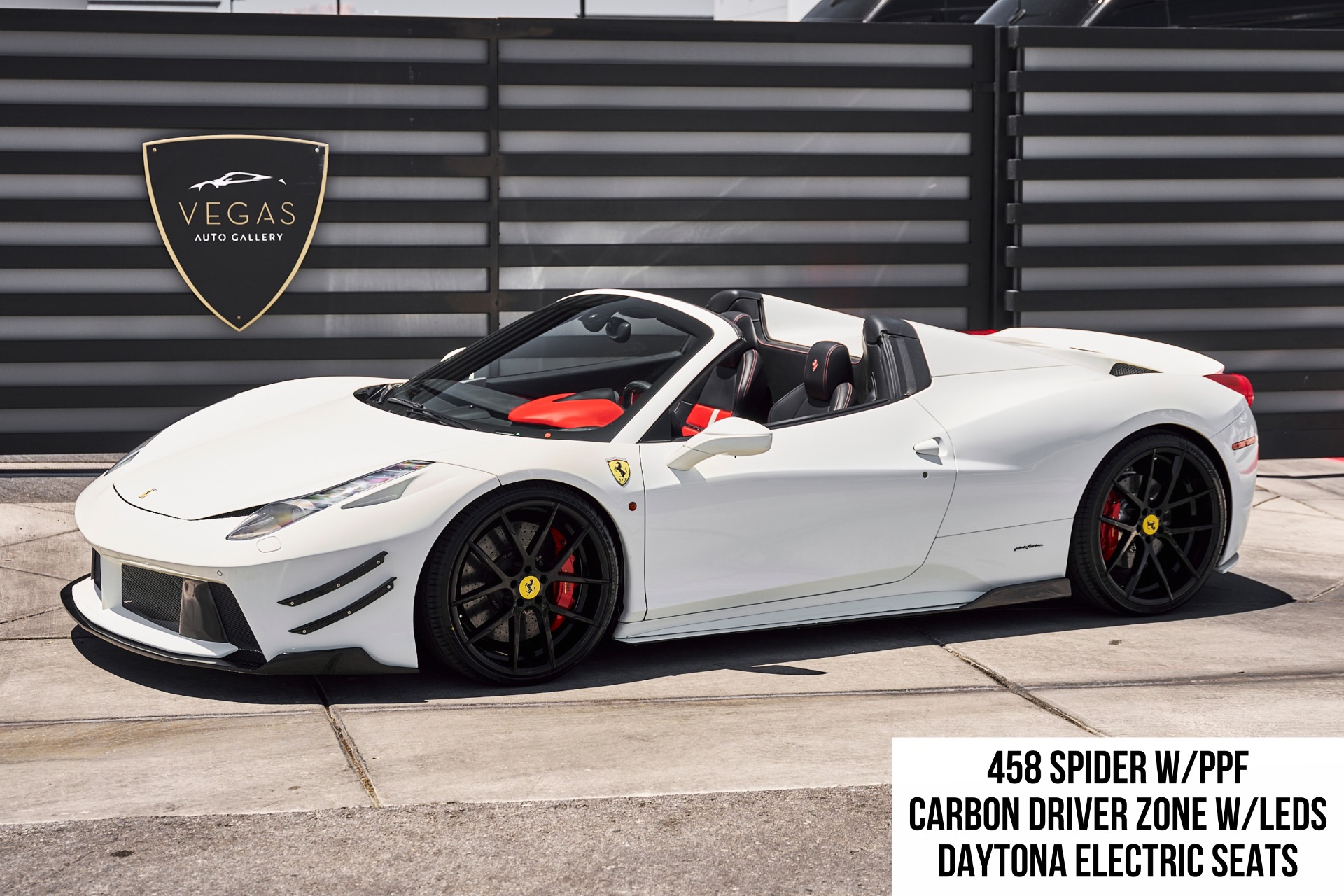 Used 2014 Ferrari 458 Spider Base For Sale ($525,788) | Lotus Las