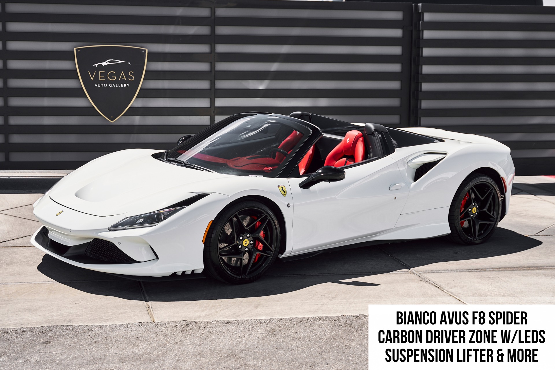 Used 2022 Ferrari F8 Spider Base For Sale (Sold) | Lotus Las Vegas