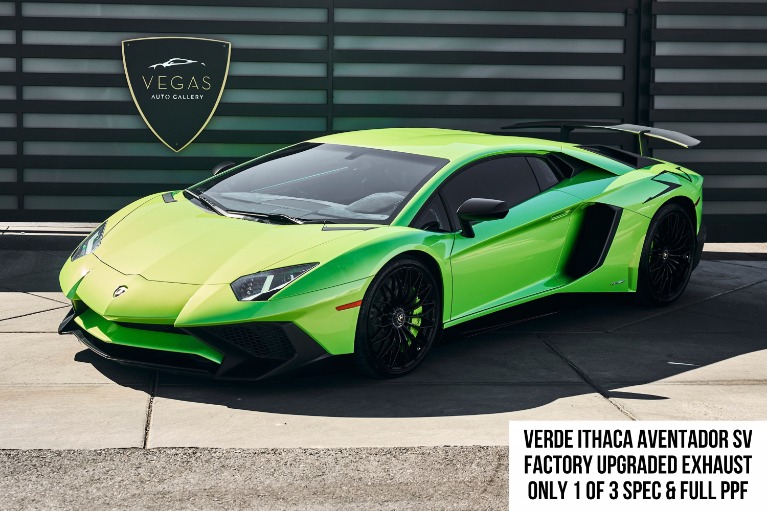 2016 Lamborghini Aventador